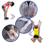Calcetines de reflexología con tecnología de aumento de la circulación