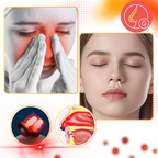 Dispositivo para alivio nasal por inflarrojos