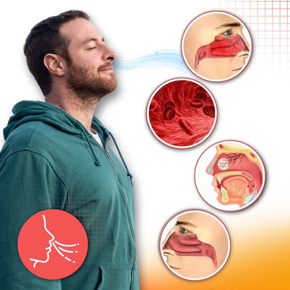 Dispositivo para alivio nasal por inflarrojos