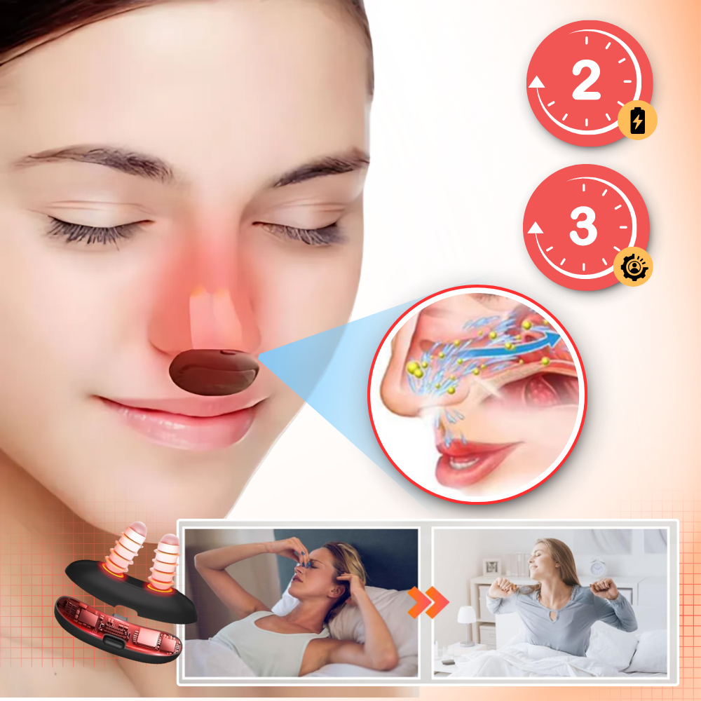 Dispositivo para alivio nasal por inflarrojos