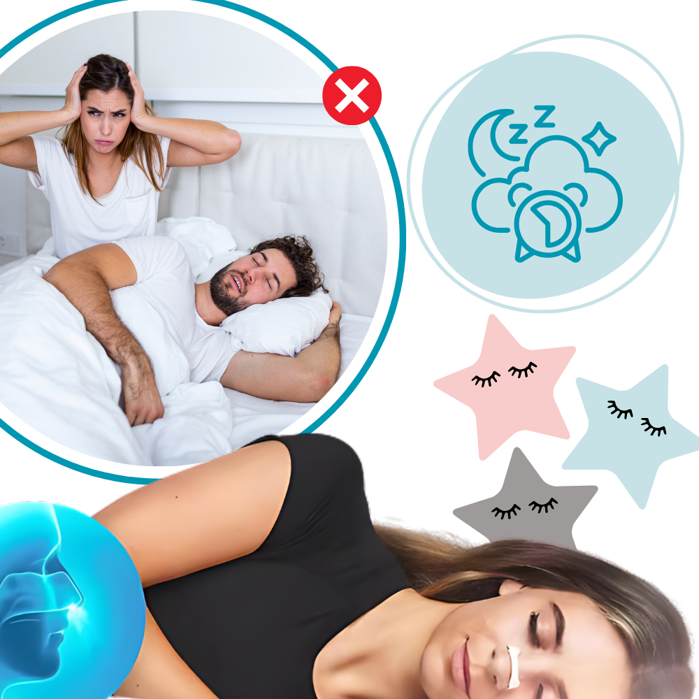 Tiras respiratorias y antirronquidos