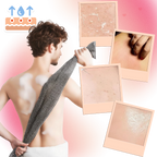 Toallita exfoliante de doble textura