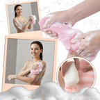 Toallita exfoliante de doble textura