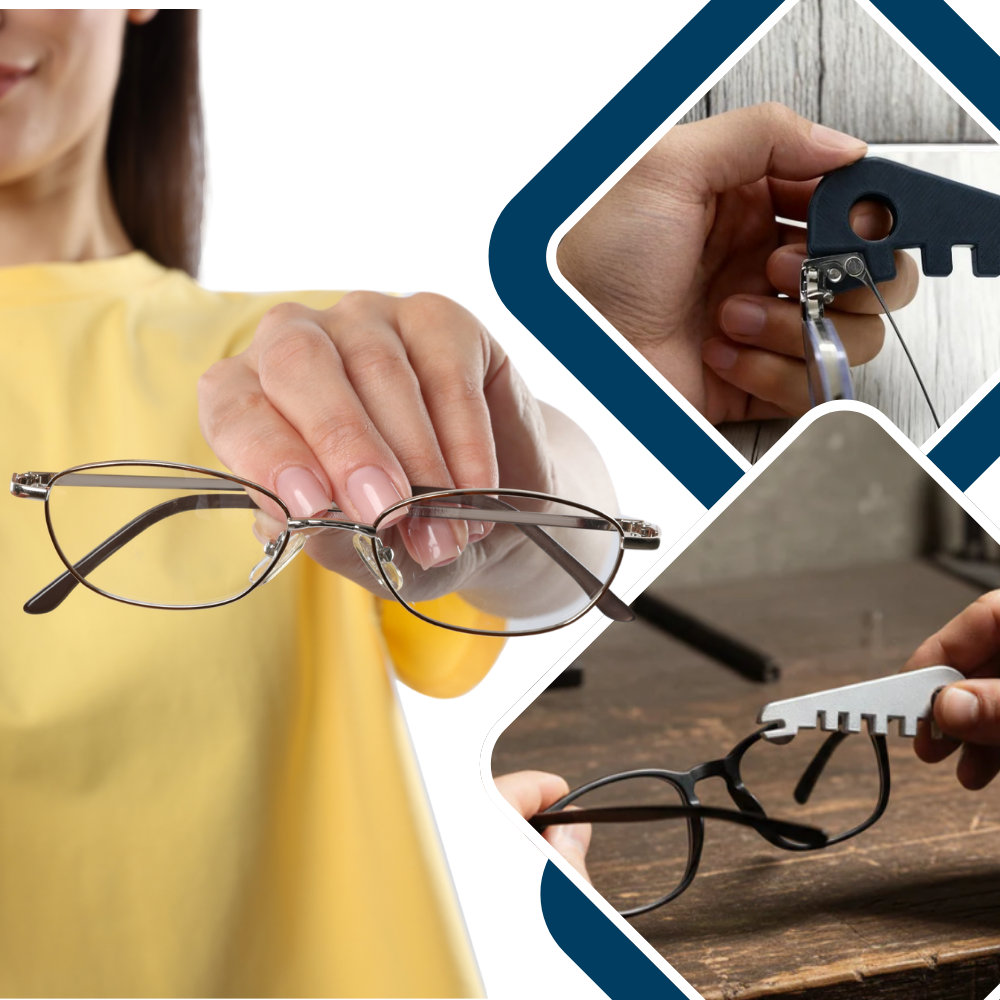Estructura ergonómica Herramienta de ajuste de gafas de seguridad