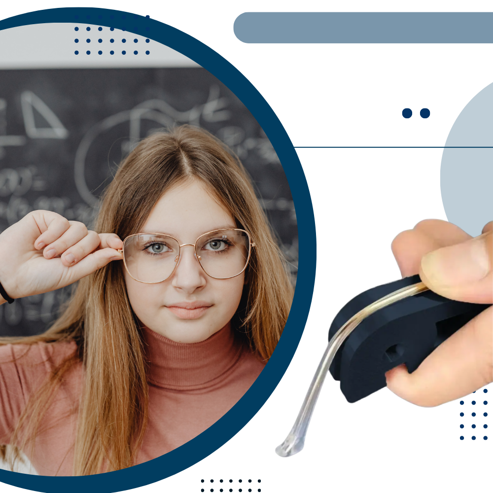 Estructura ergonómica Herramienta de ajuste de gafas de seguridad