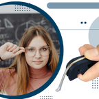 Estructura ergonómica Herramienta de ajuste de gafas de seguridad