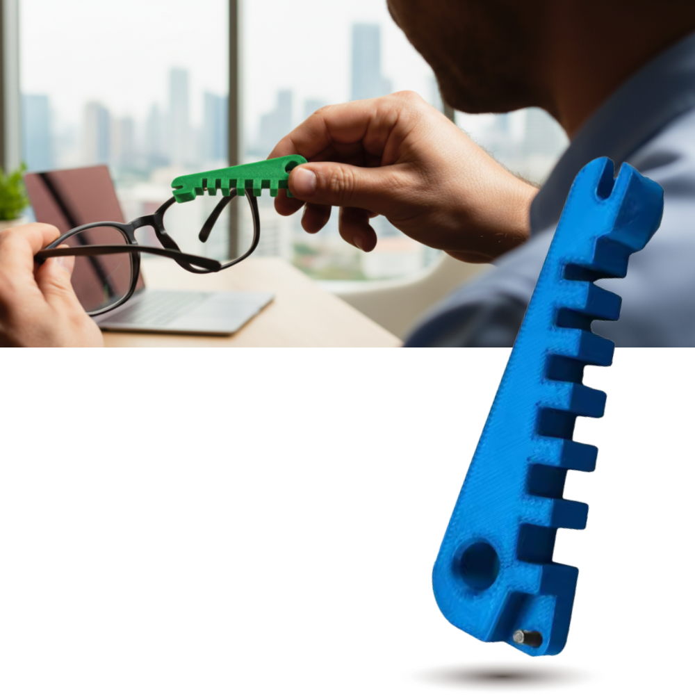 Estructura ergonómica Herramienta de ajuste de gafas de seguridad