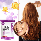 Gominolas de biotina para el cabello con sabor afrutado