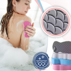 Esponja de baño sueva y exfoliante