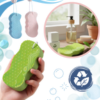 Esponja de baño sueva y exfoliante