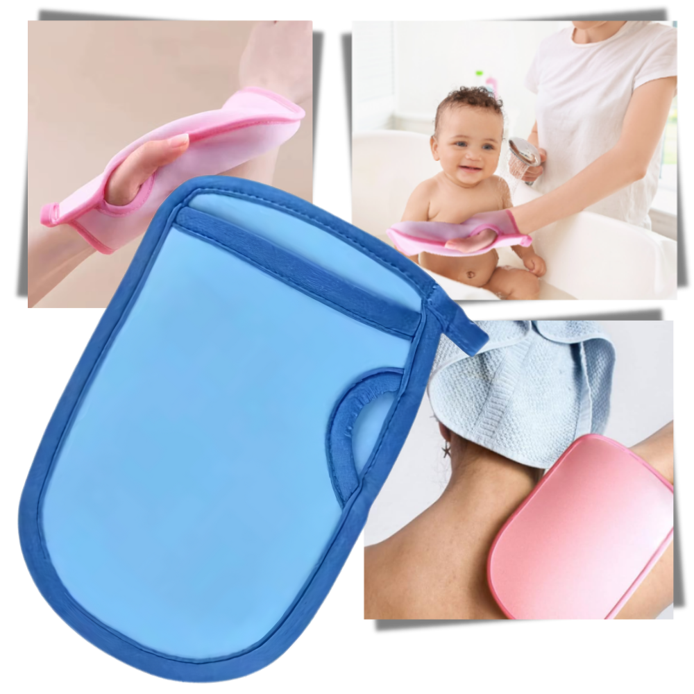 Guantes exfoliantes corporales de dureza mínima