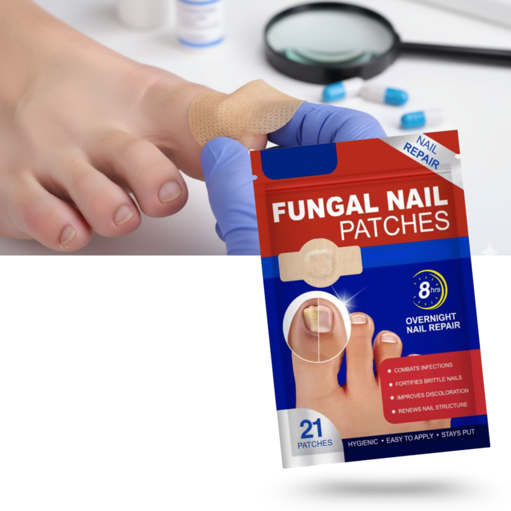 Parches hidratantes de hidrogel para uñas