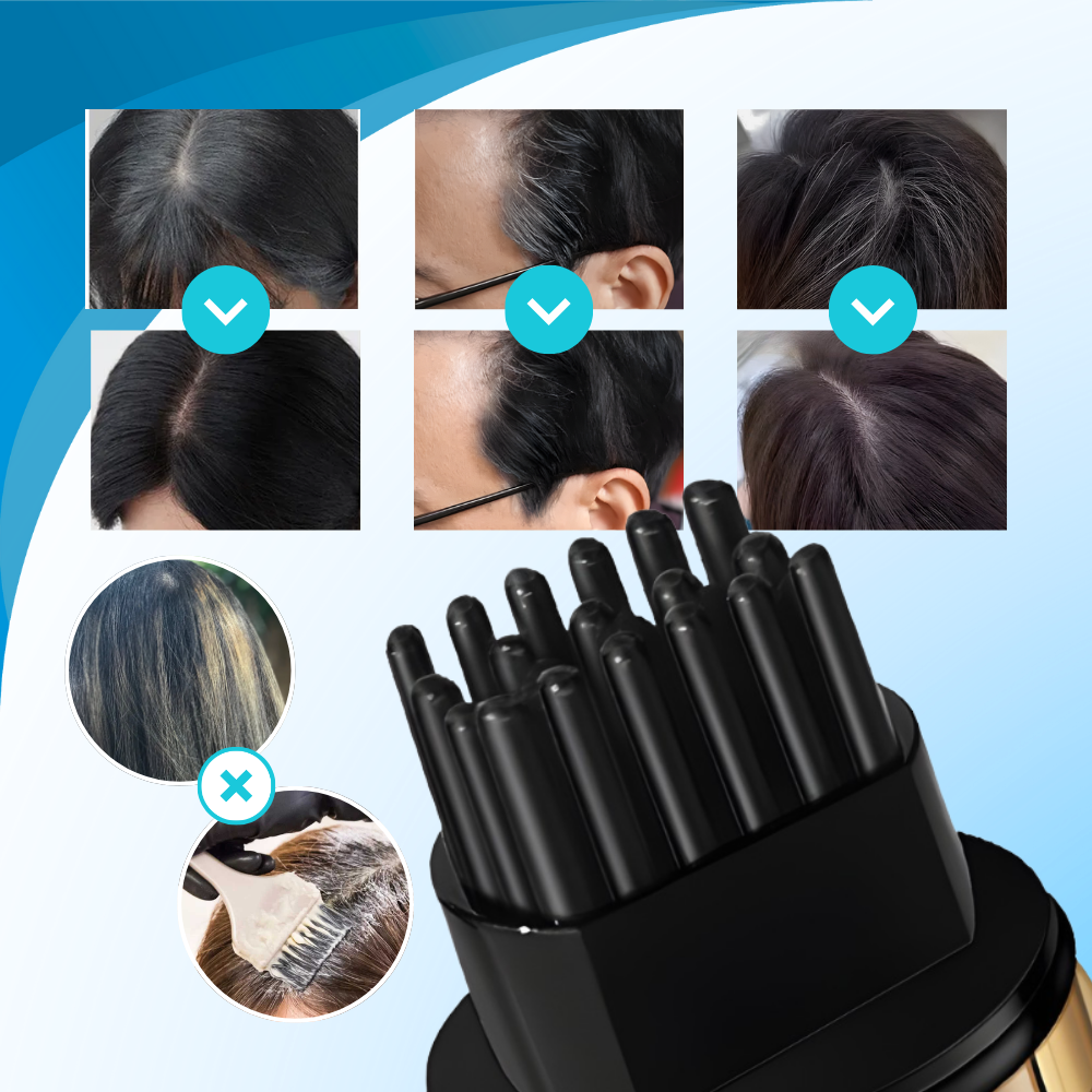 Peine para teñir el cabello con queratina