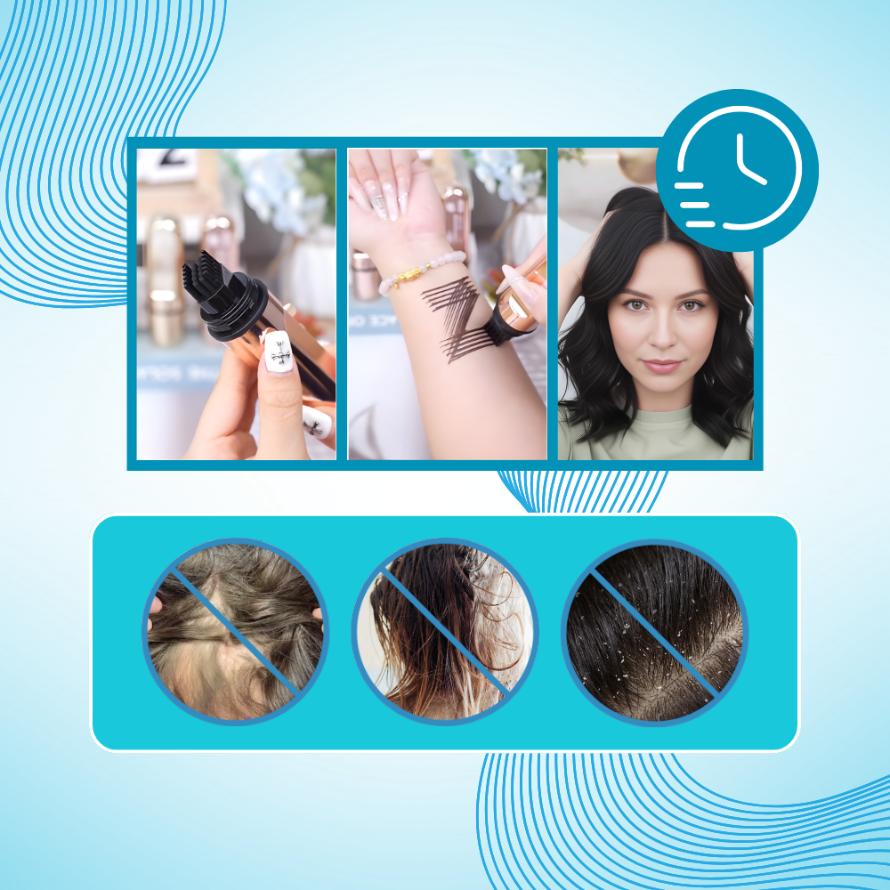 Peine para teñir el cabello con queratina