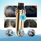 Peine para teñir el cabello con queratina