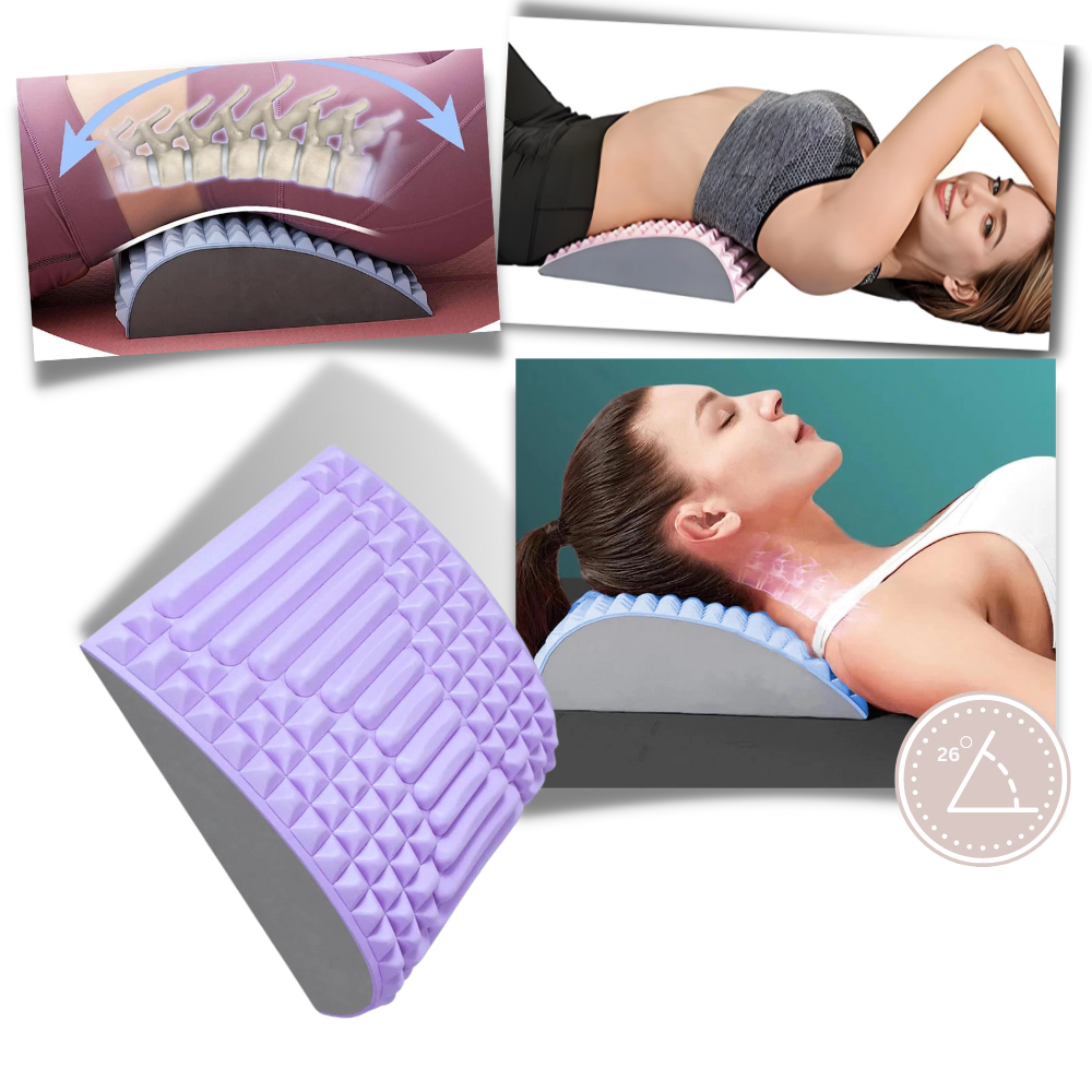 Almohada de apoyo lumbar y cervical