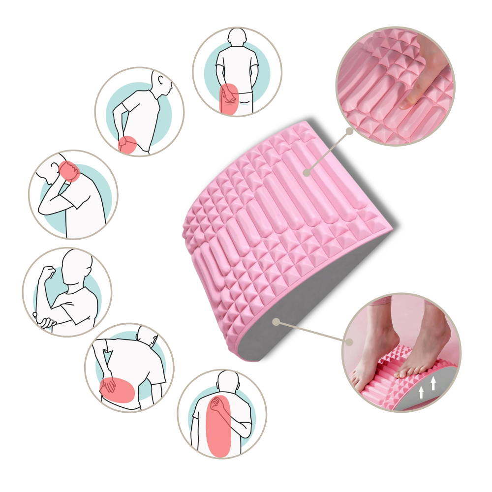 Almohada de apoyo lumbar y cervical