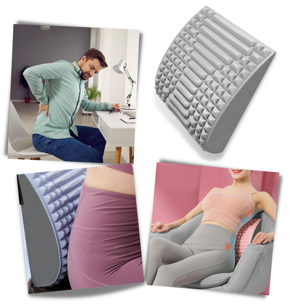 Almohada de apoyo lumbar y cervical