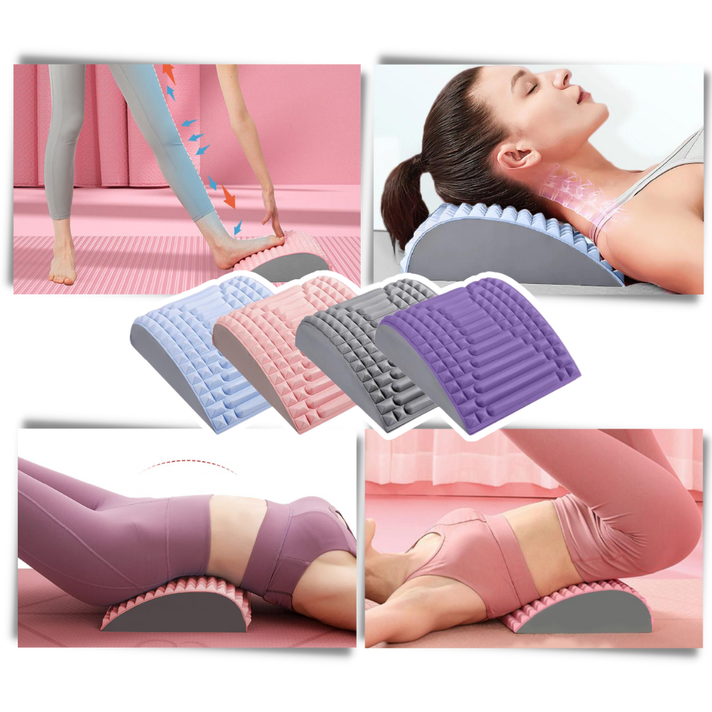 Almohada de apoyo lumbar y cervical