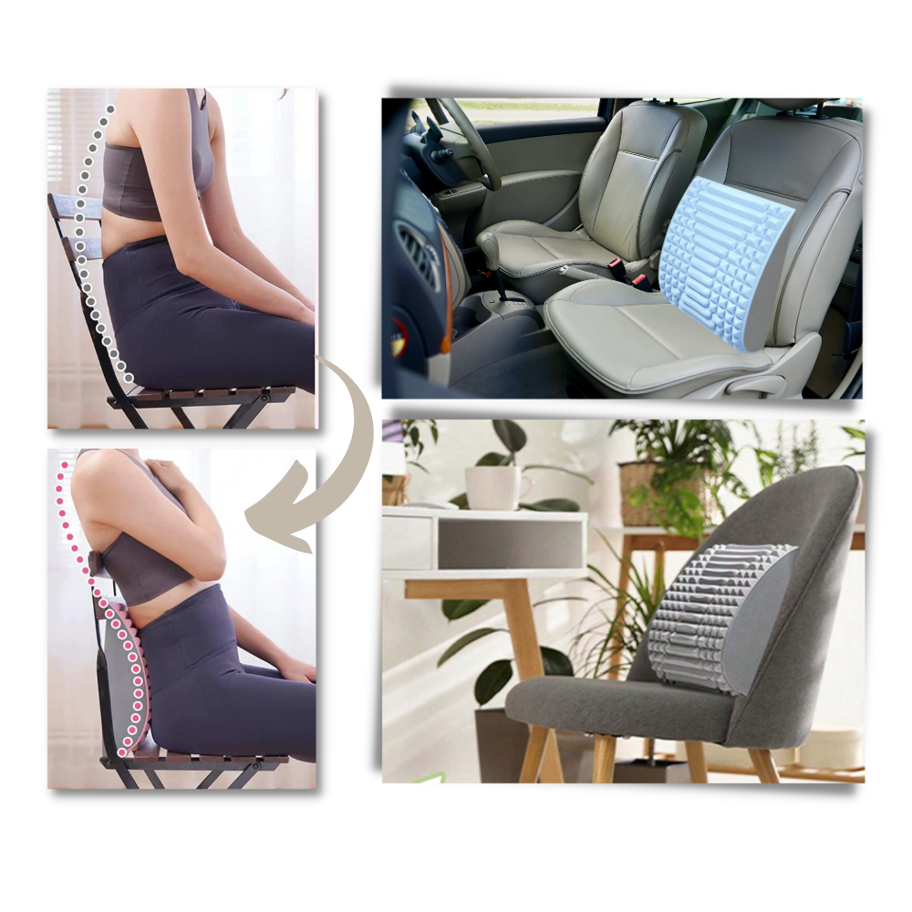 Almohada de apoyo lumbar y cervical