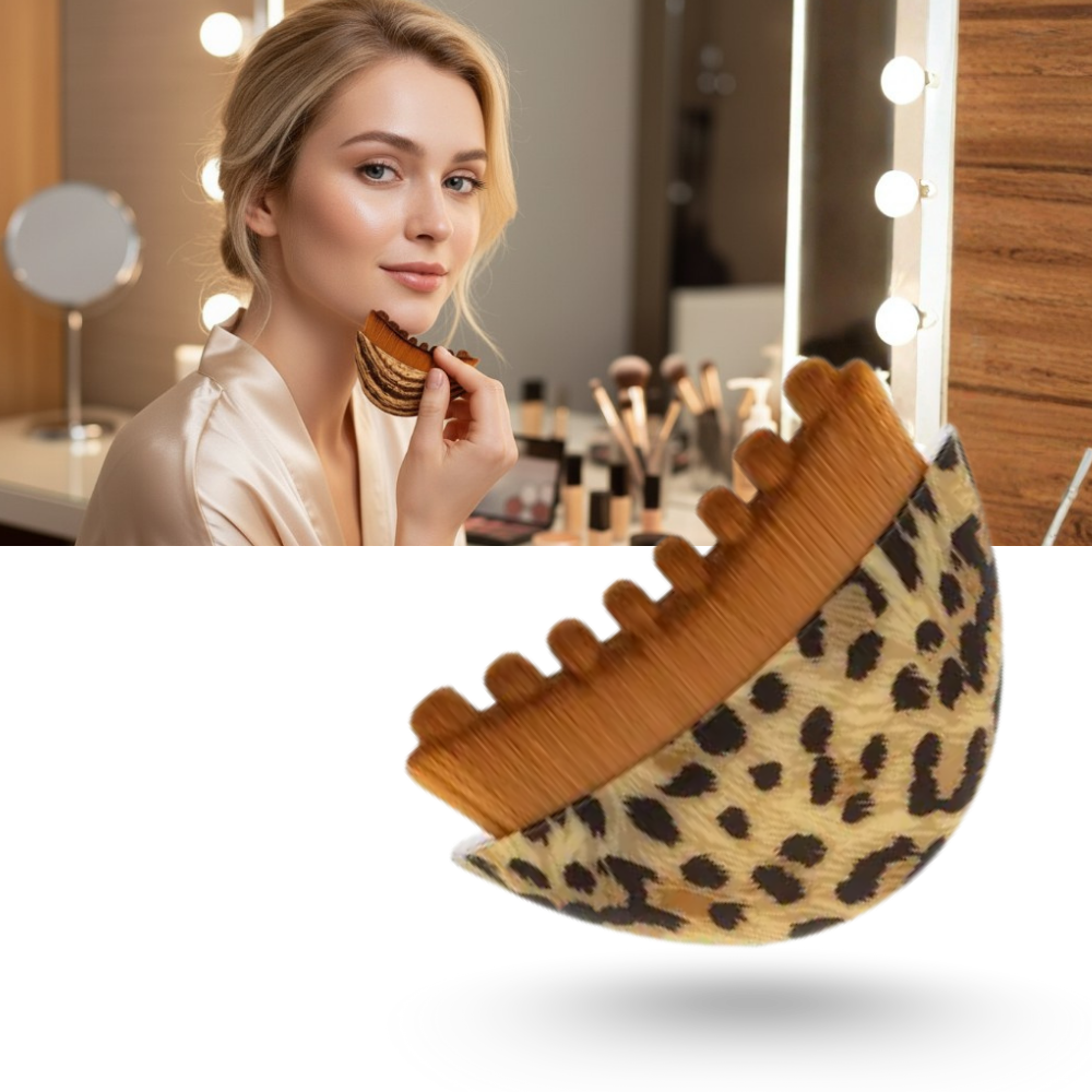 Cepillo facial para drenaje linfático