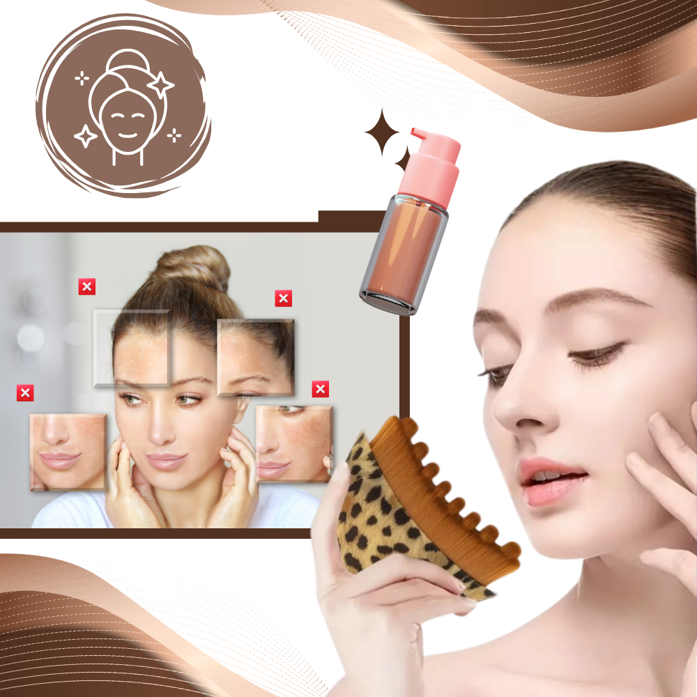 Cepillo facial para drenaje linfático