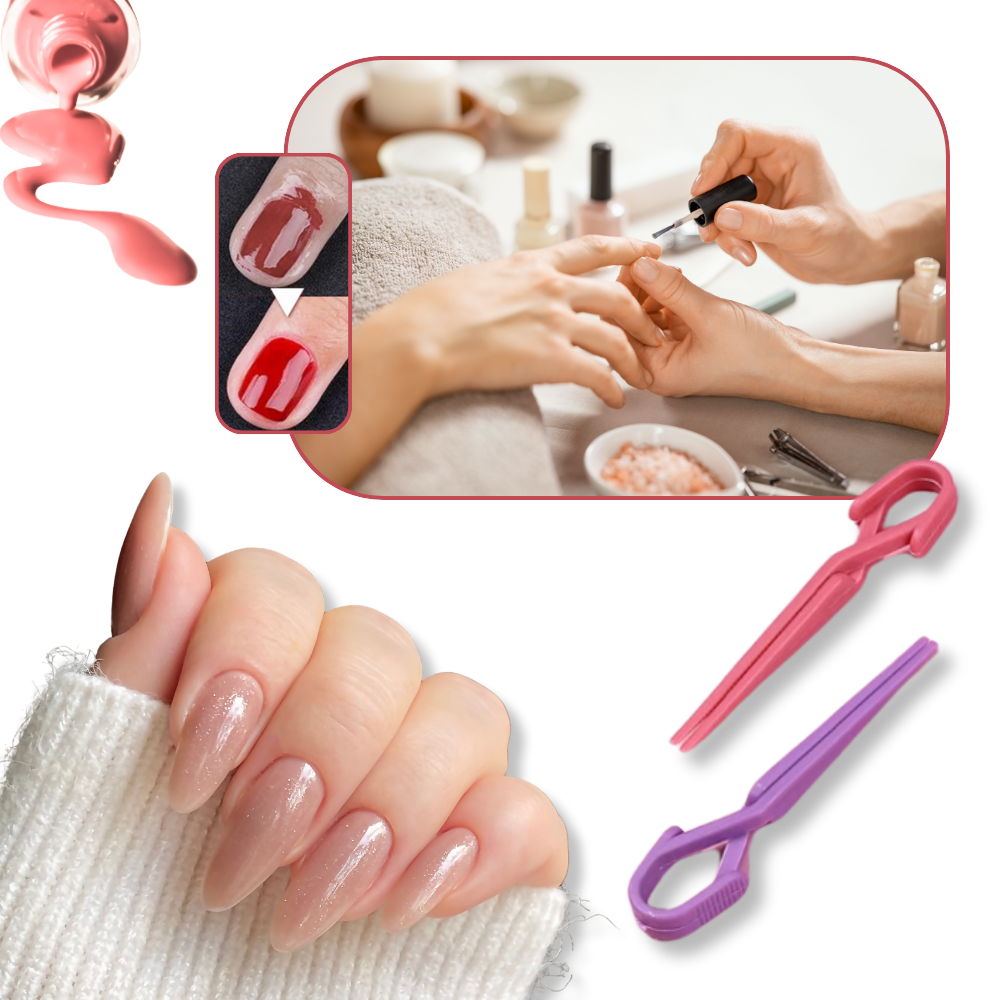 Clip protector de dedos para manicura