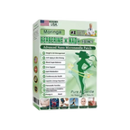 Parches de moringa con microagujas