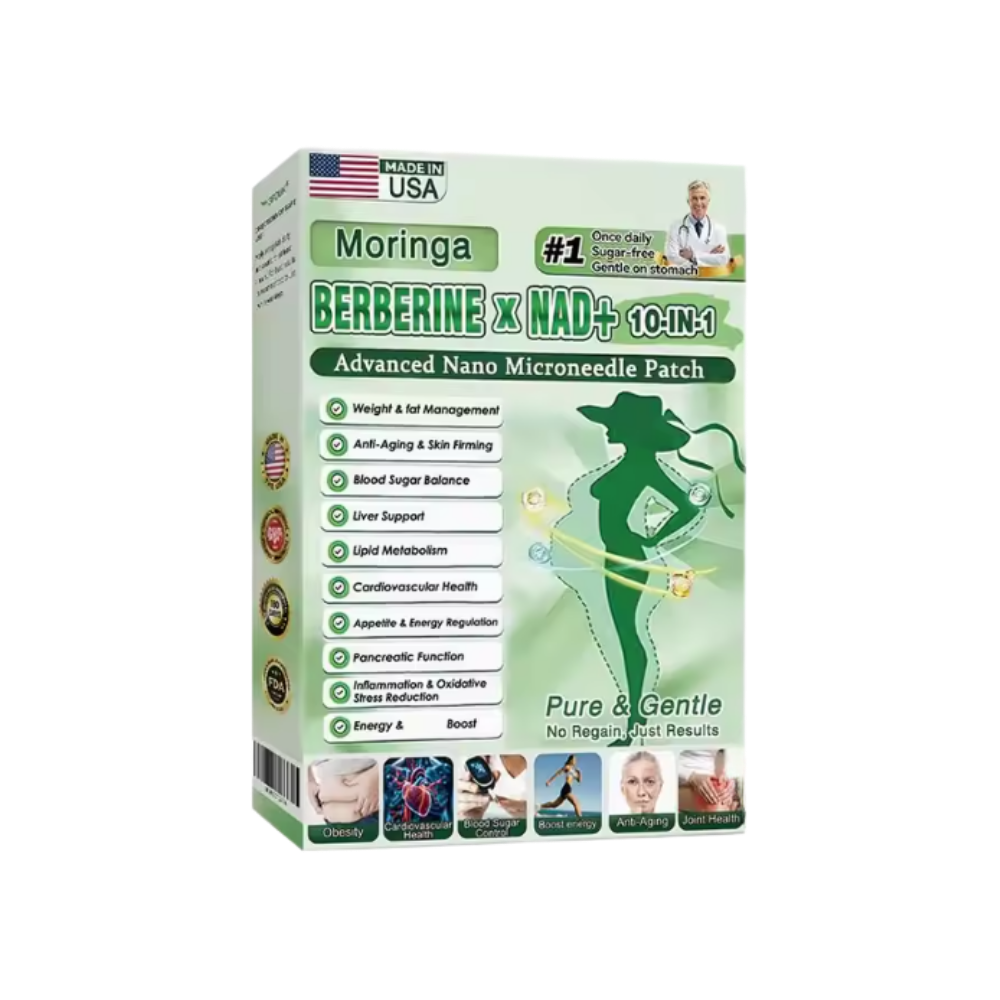 Parches de moringa con microagujas