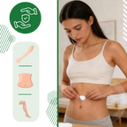Parches de moringa con microagujas