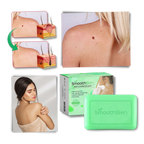 Jabón eliminador de verrugas hidratante y exfoliante