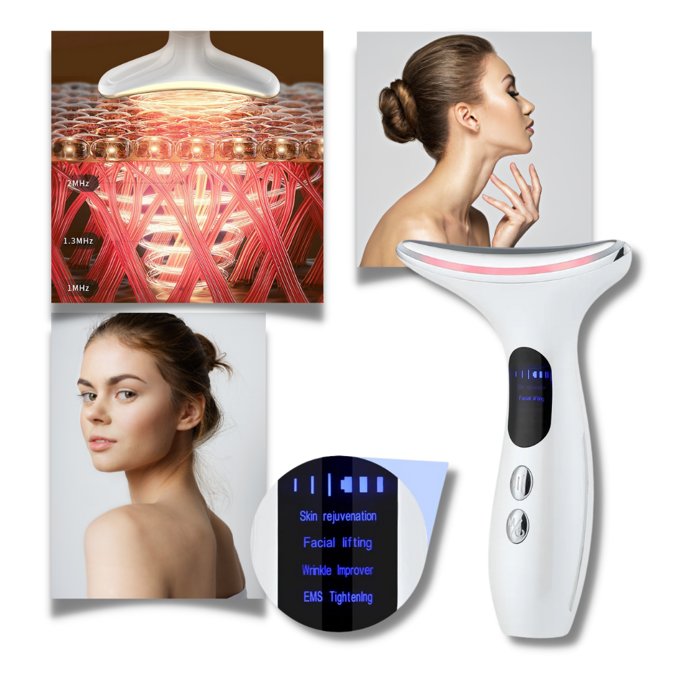 Dispositivo de belleza facial para el cuello