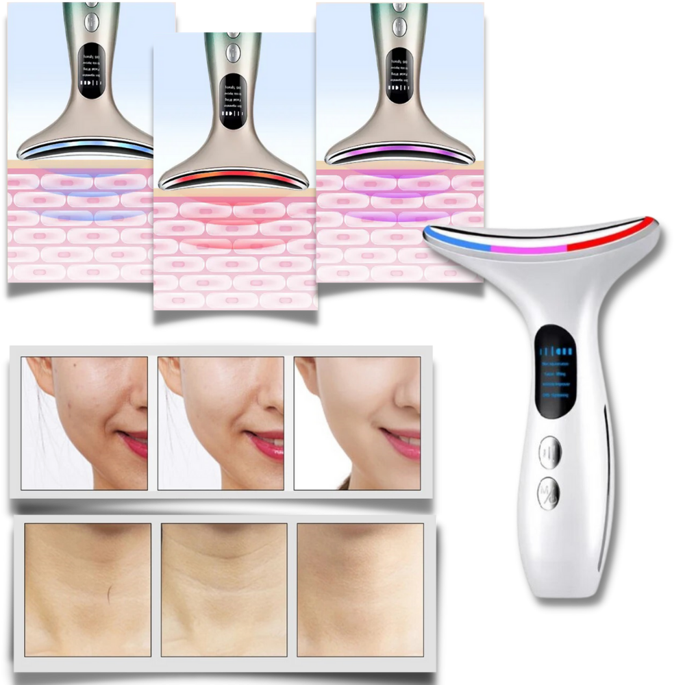 Dispositivo de belleza facial para el cuello