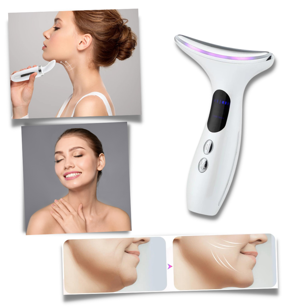Dispositivo de belleza facial para el cuello