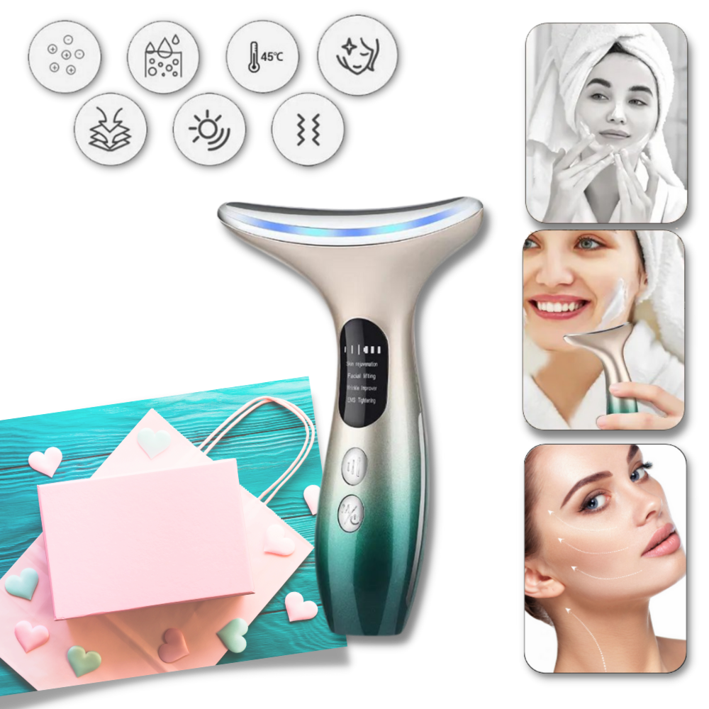 Dispositivo de belleza facial para el cuello