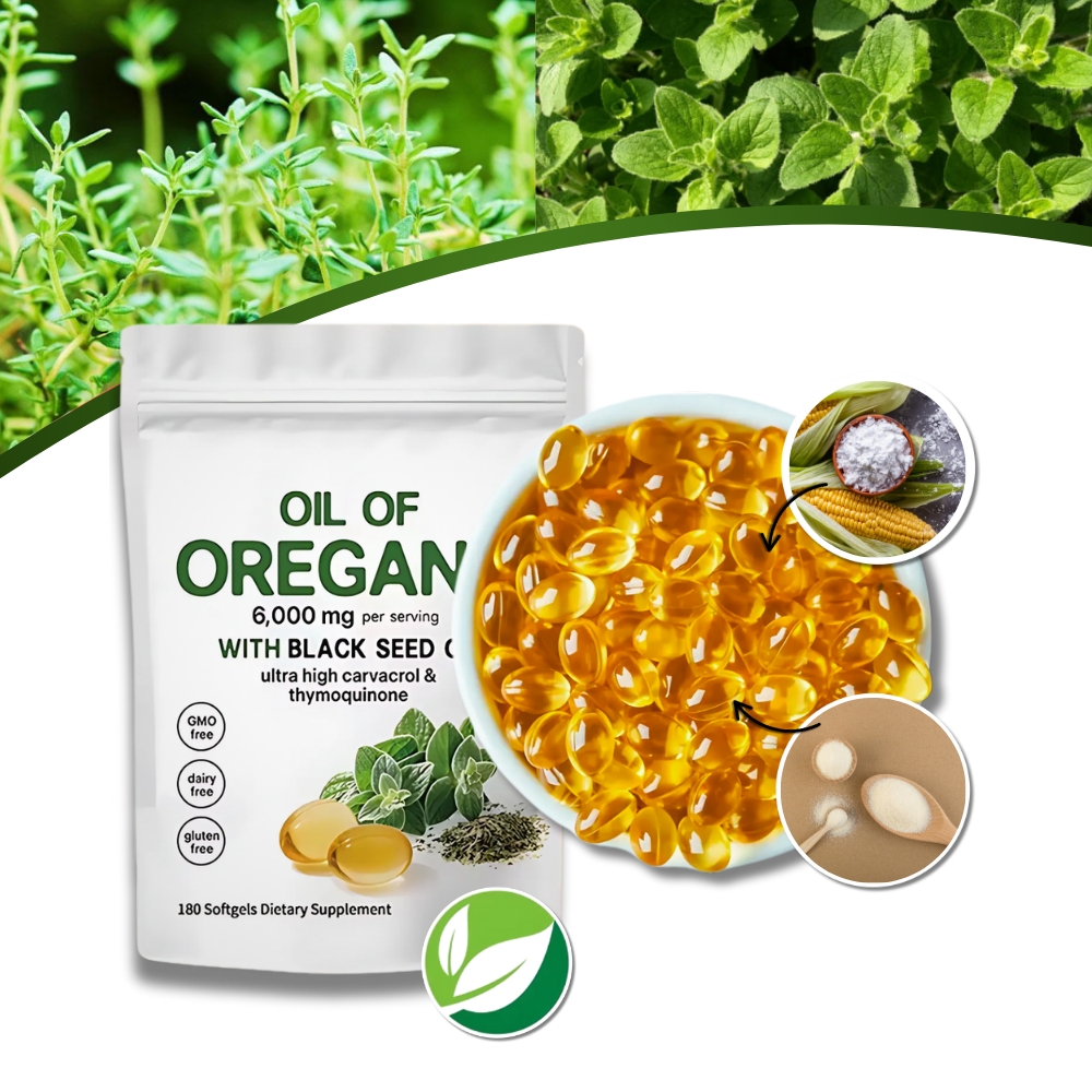 Cápsulas de aceite orégano
