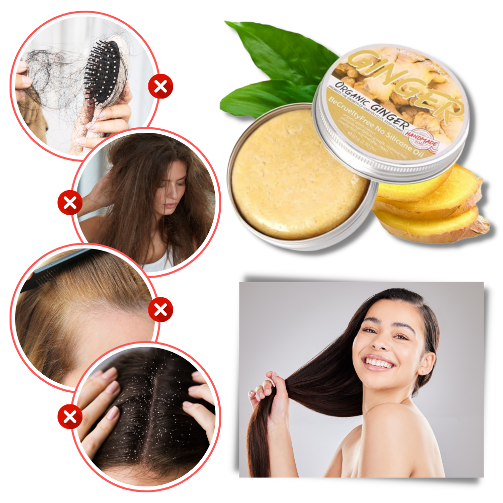 Champú ecológico para el crecimiento del cabello
