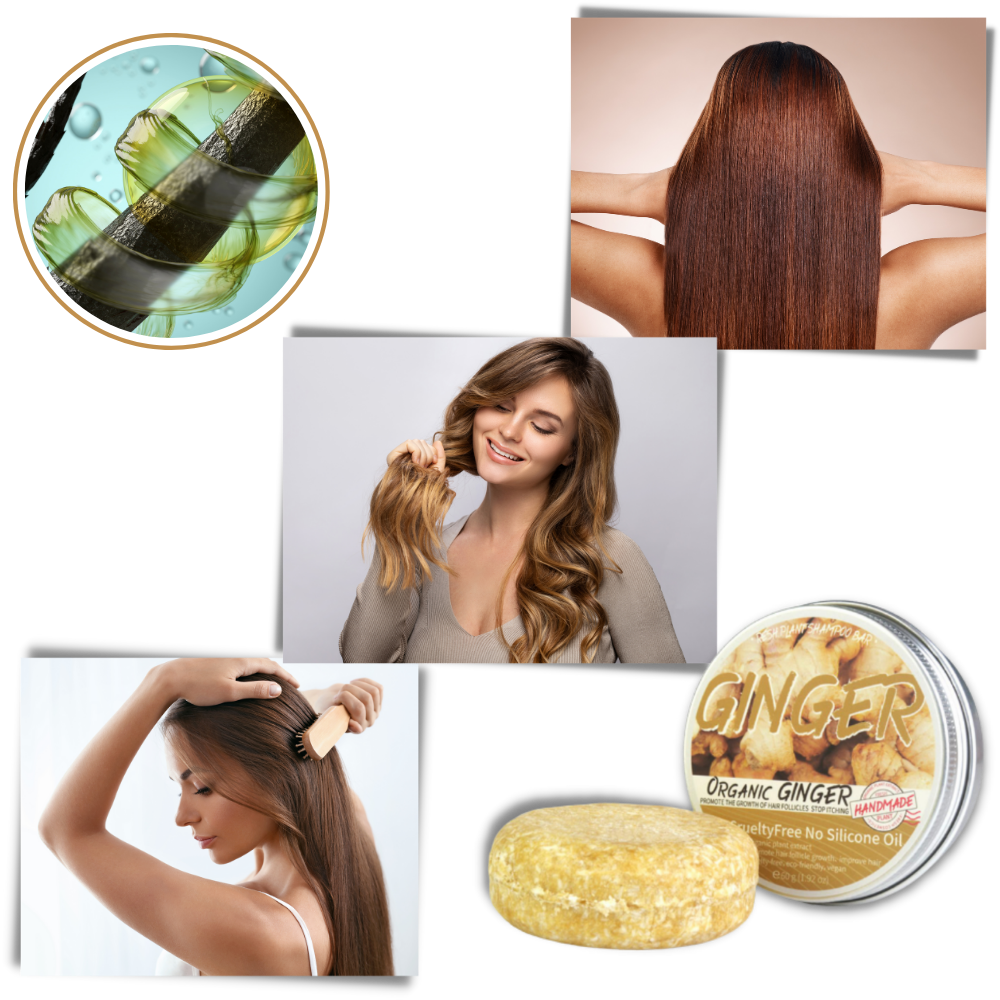 Champú ecológico para el crecimiento del cabello