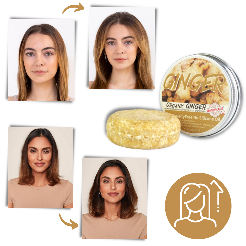 Champú ecológico para el crecimiento del cabello