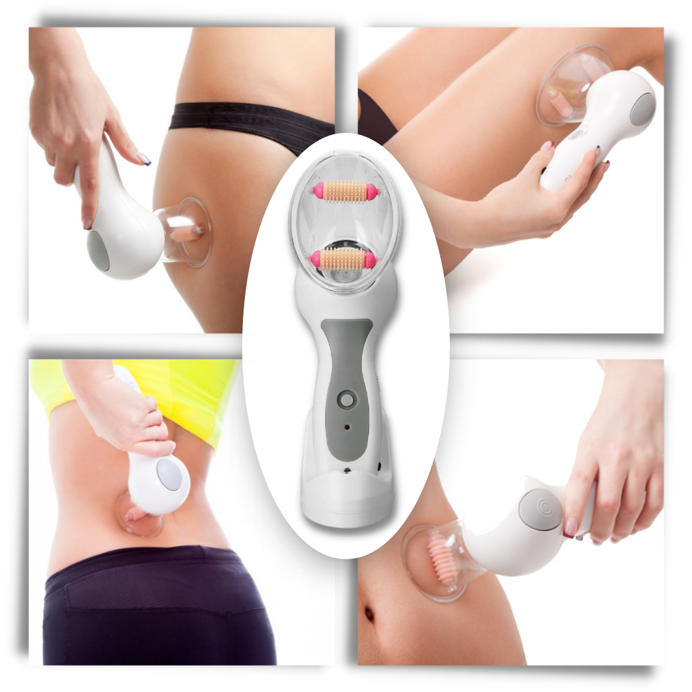 Máquina anticelulítica portátil con succión