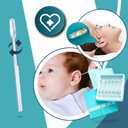 Bastoncillo reutilizable para cerumen, preciso y suave