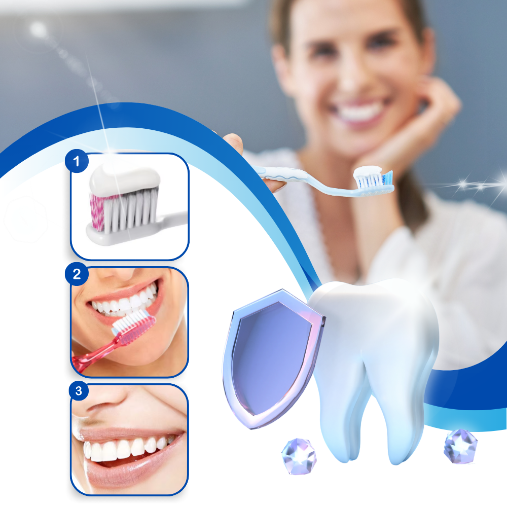 Blanqueador dental con probióticos