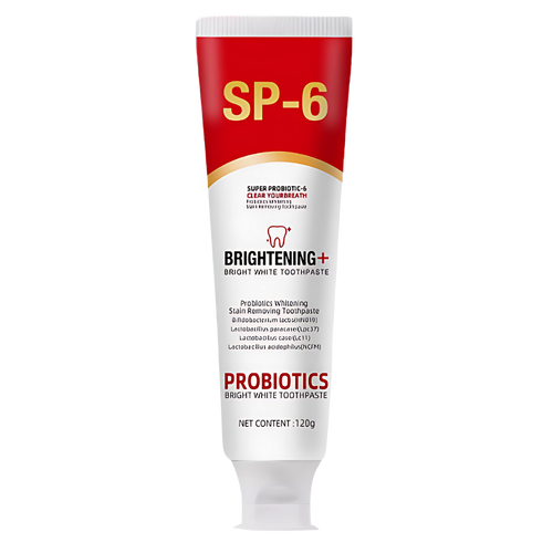Blanqueador dental con probióticos