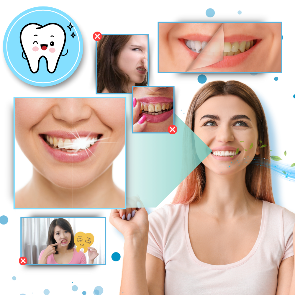 Blanqueador dental con probióticos