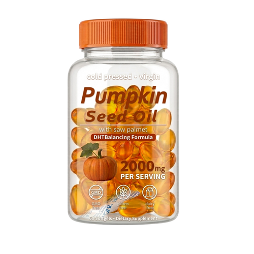 Cápsulas blandas de aceite de semillas de calabaza