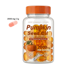 Cápsulas blandas de aceite de semillas de calabaza