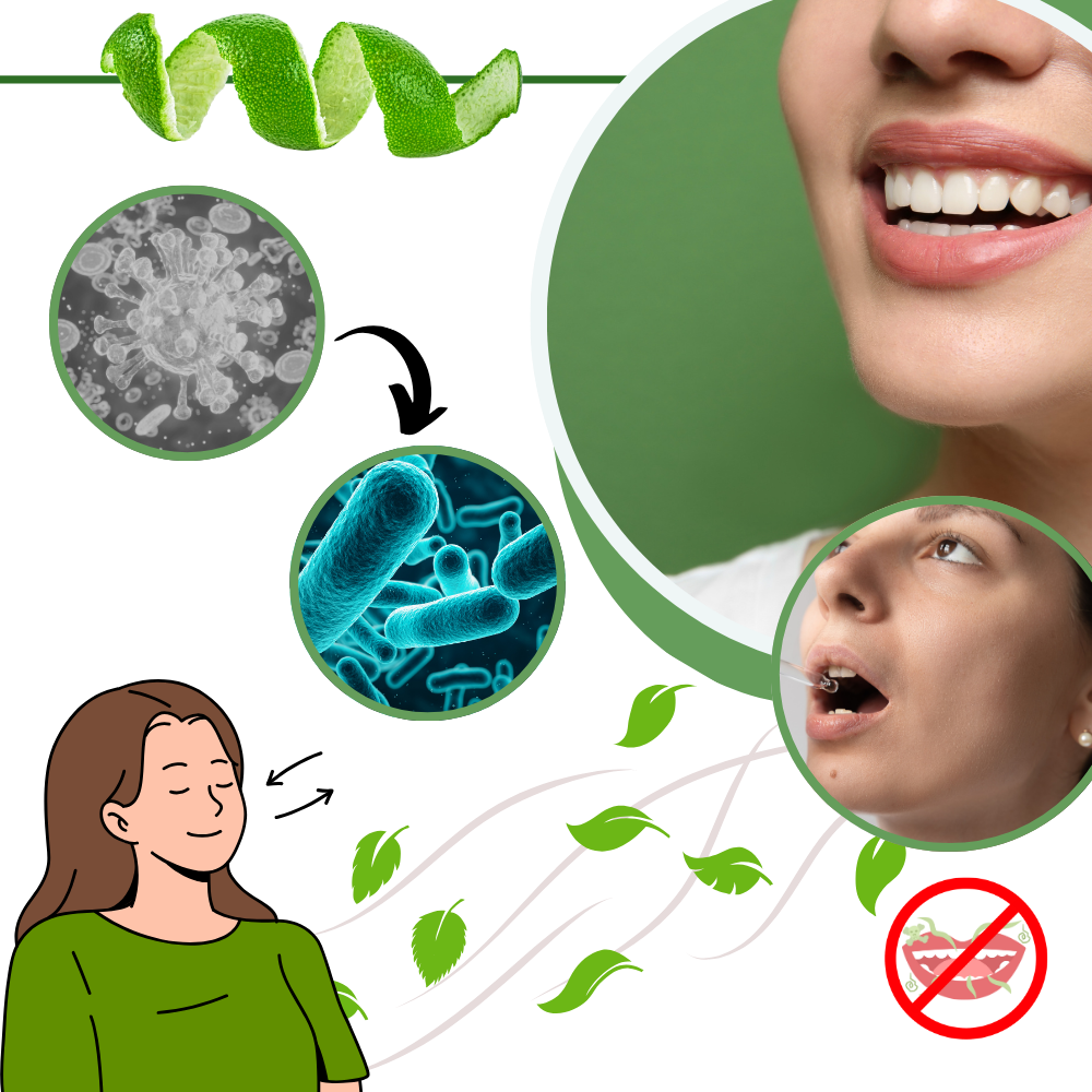 Enjuague bucal sabor menta