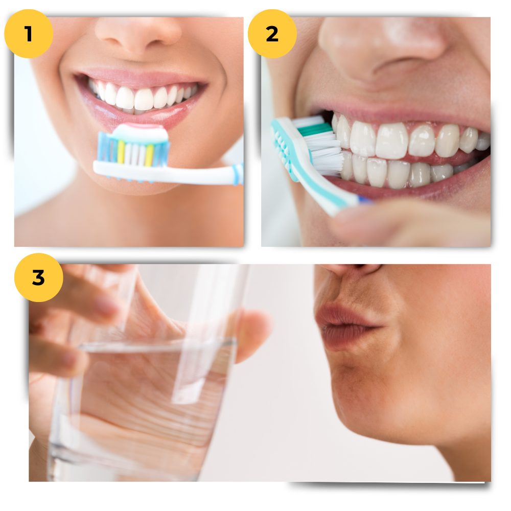 Blanqueador dental instantáneo