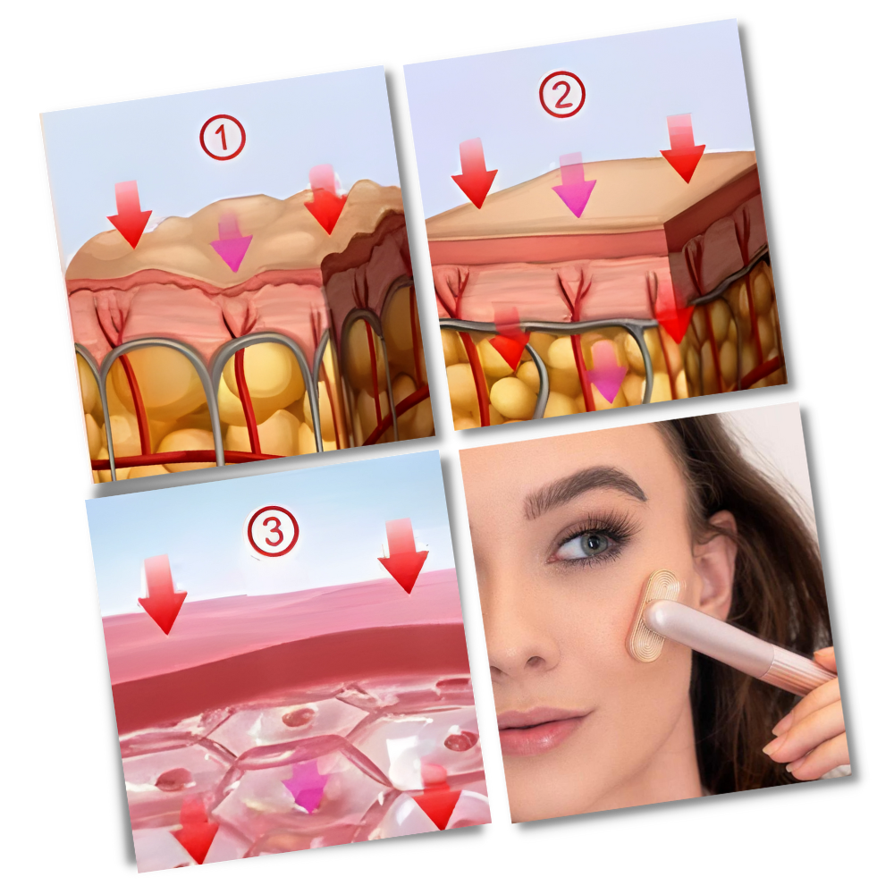 Varita facial revitalizadora
