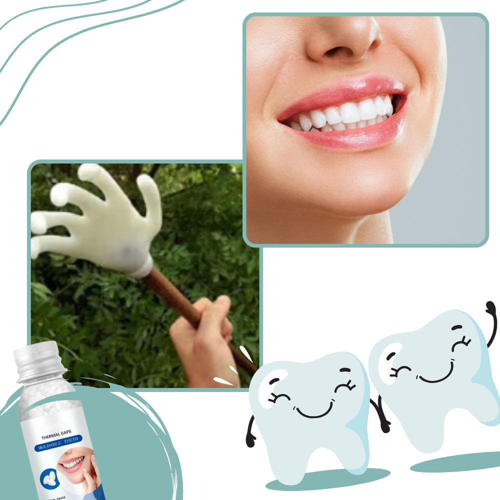Kit de moldeado de dientes postizos reutilizables